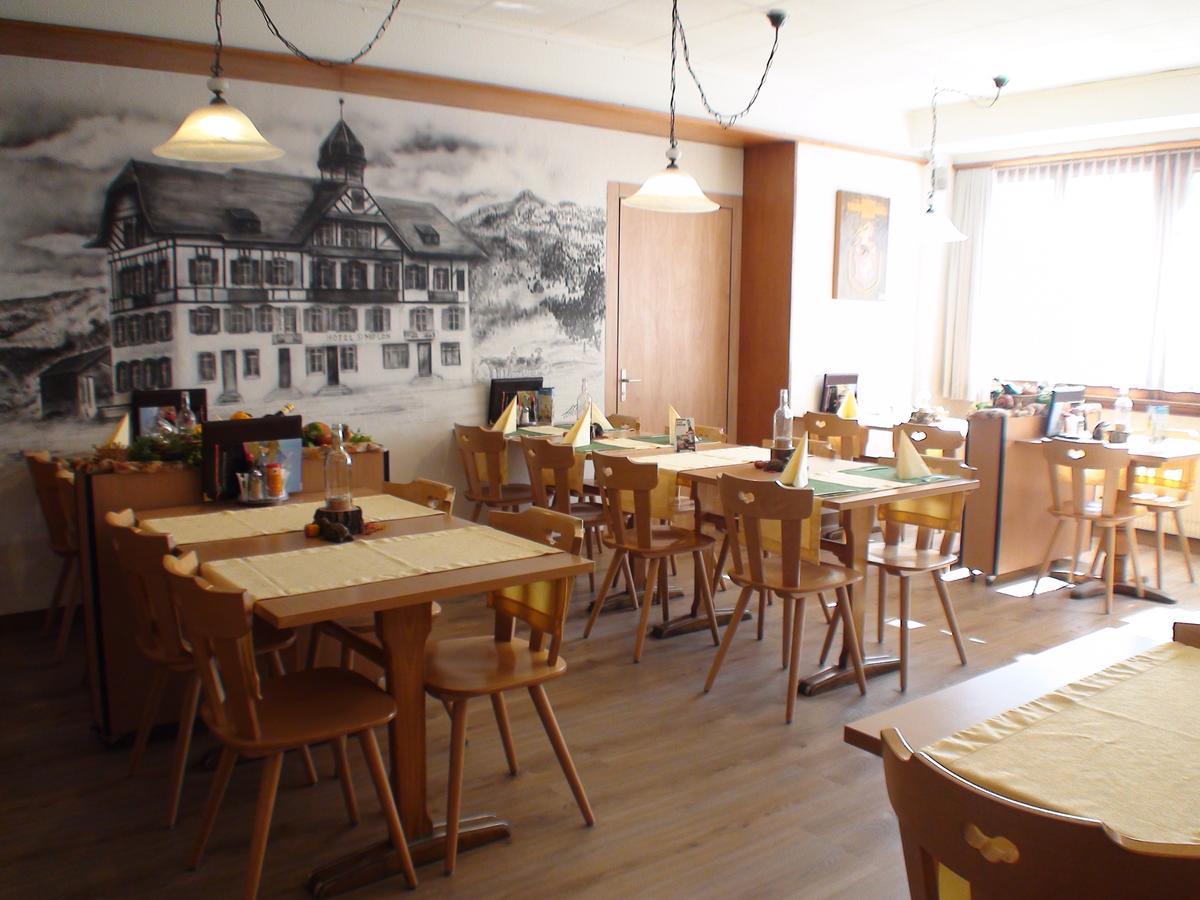 Hotel Restaurant Simplon Frutigen Exteriér fotografie
