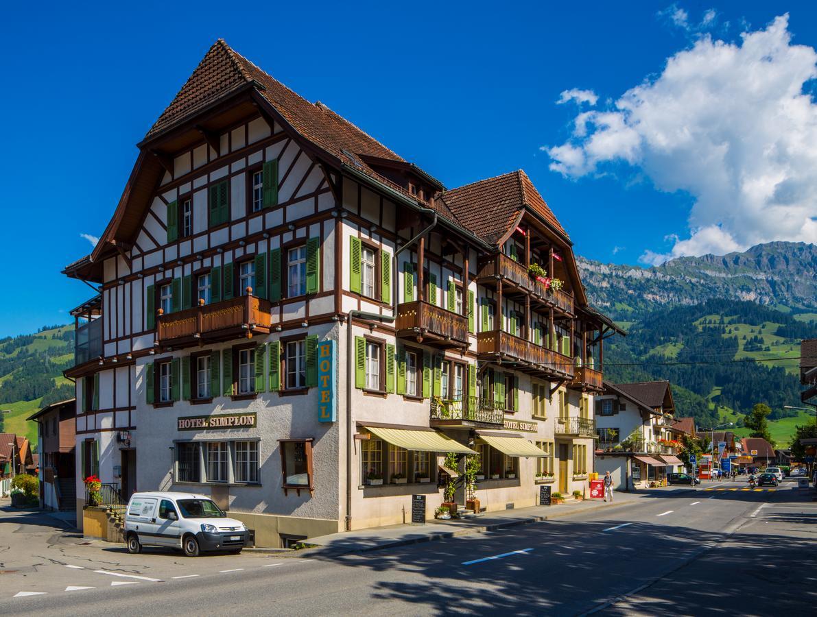 Hotel Restaurant Simplon Frutigen Exteriér fotografie