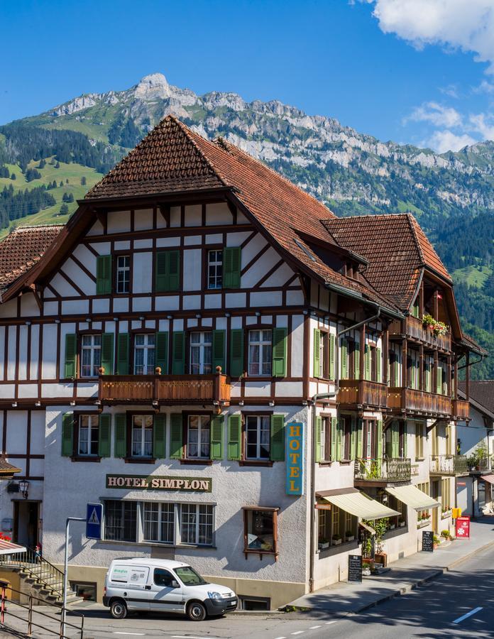 Hotel Restaurant Simplon Frutigen Exteriér fotografie