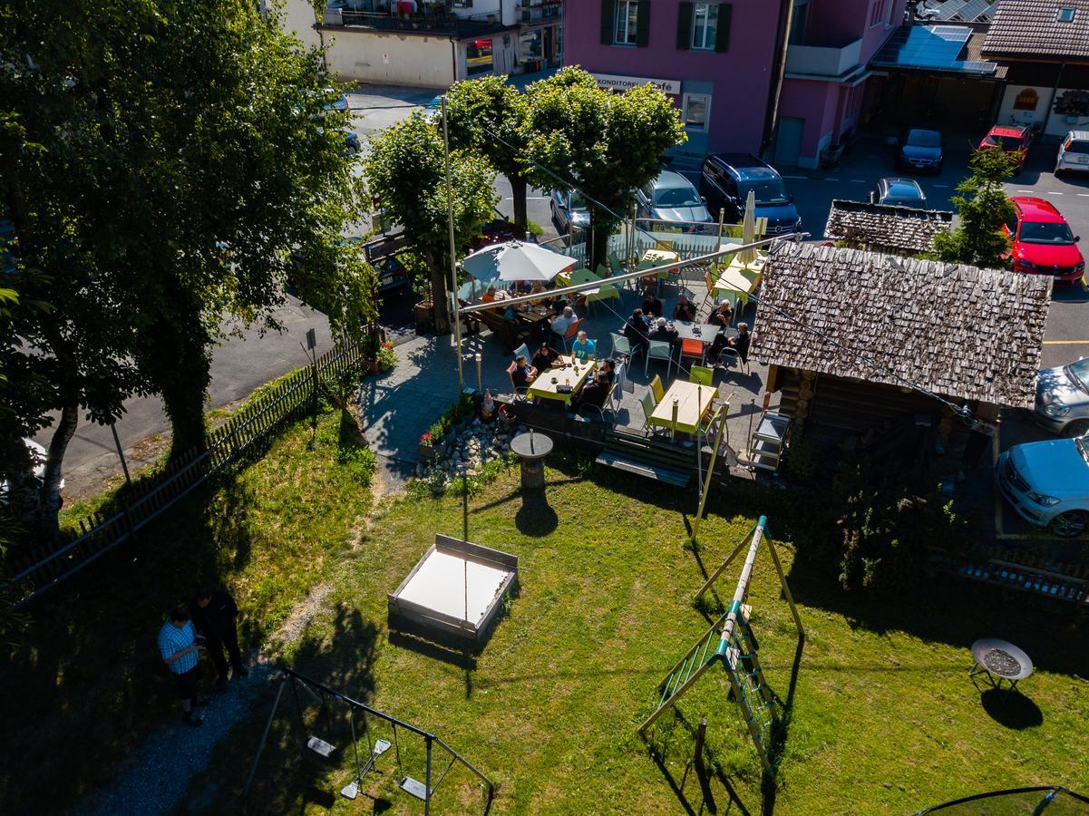Hotel Restaurant Simplon Frutigen Exteriér fotografie