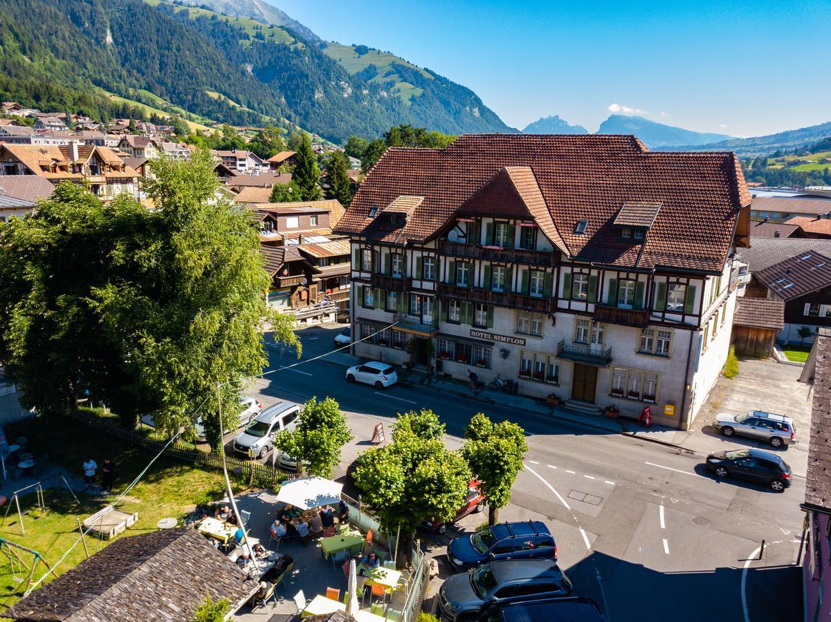 Hotel Restaurant Simplon Frutigen Exteriér fotografie